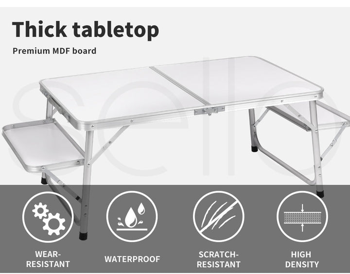 Levede Camping Table Folding Portable - Levede