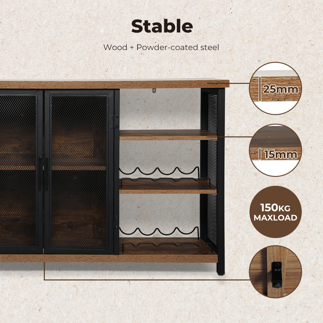 Levede Bar Cabinet Buffet Sideboard - Levede