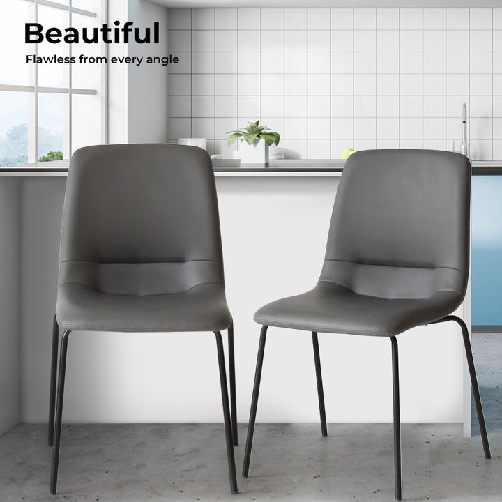 Levede Stackable Dining Chairs for Kitchen - Levede