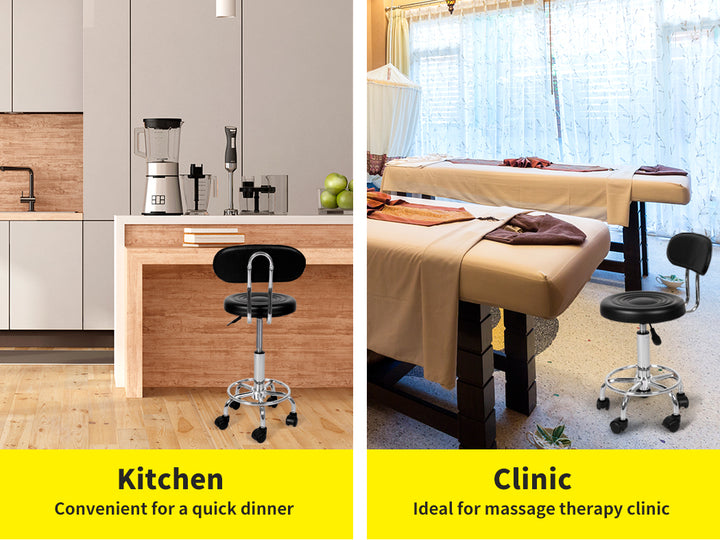 Levede Salon Stool Swivel Bar Stools - Levede