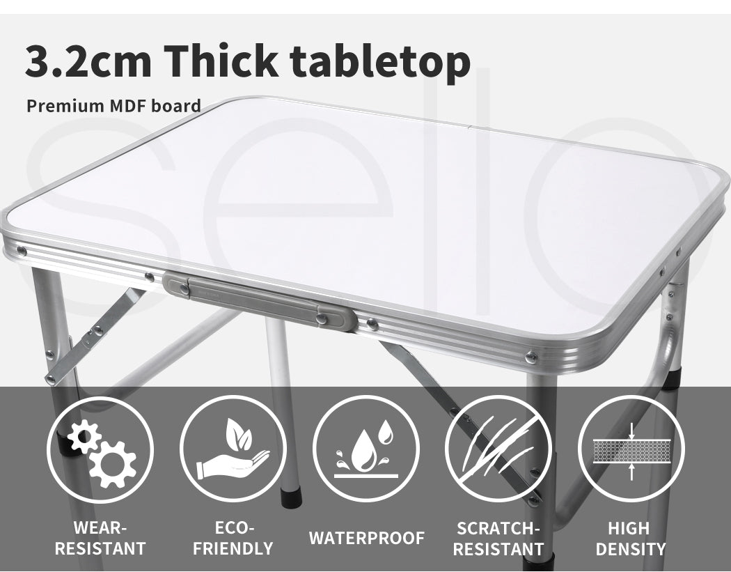 Levede Camping Table Folding Aluminium - Levede