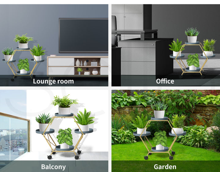 Levede Plant Stand Garden Outdoor Indoor