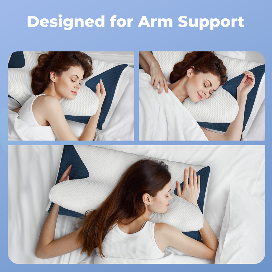 Memory Foam Cervical Support Pillow