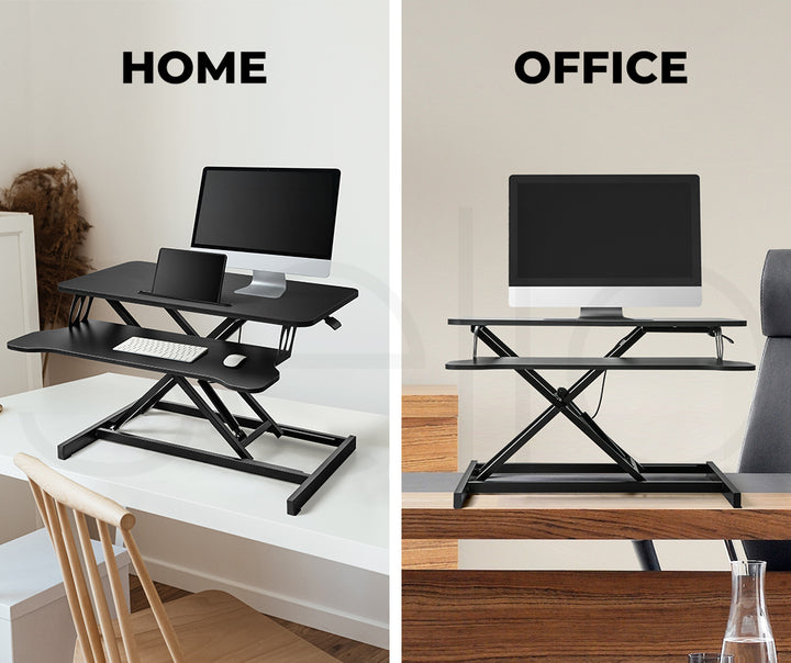 Levede Sit Standing Desk Converter Laptop - Levede