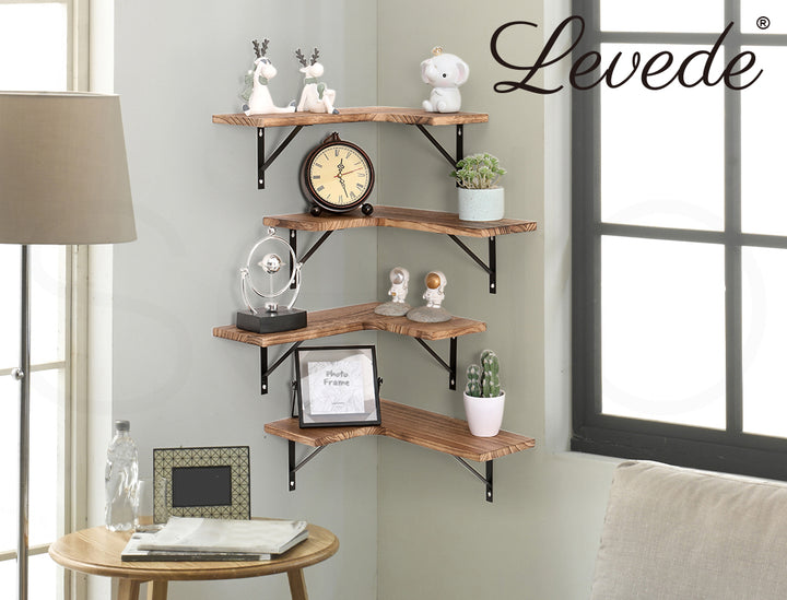 Levede Floating Shelf DIY Corner Hanging - Levede