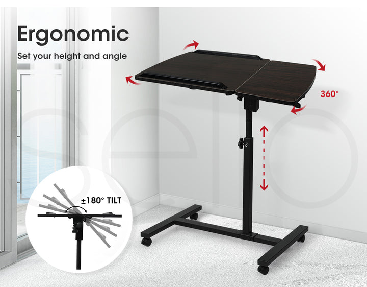 Levede Mobile Laptop Desk Adjustable - Levede
