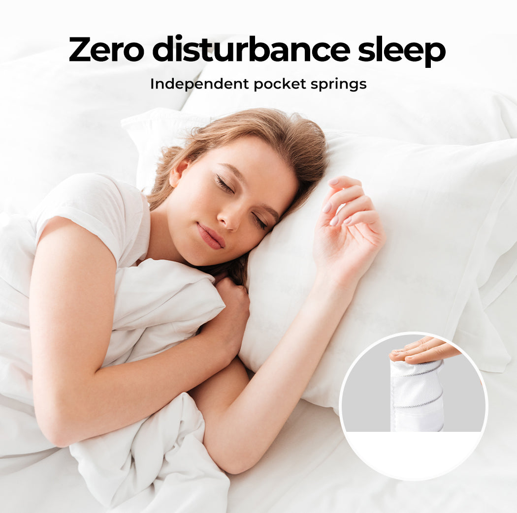 Dreamz Spring Mattress Bed Pocket Tight - Levede