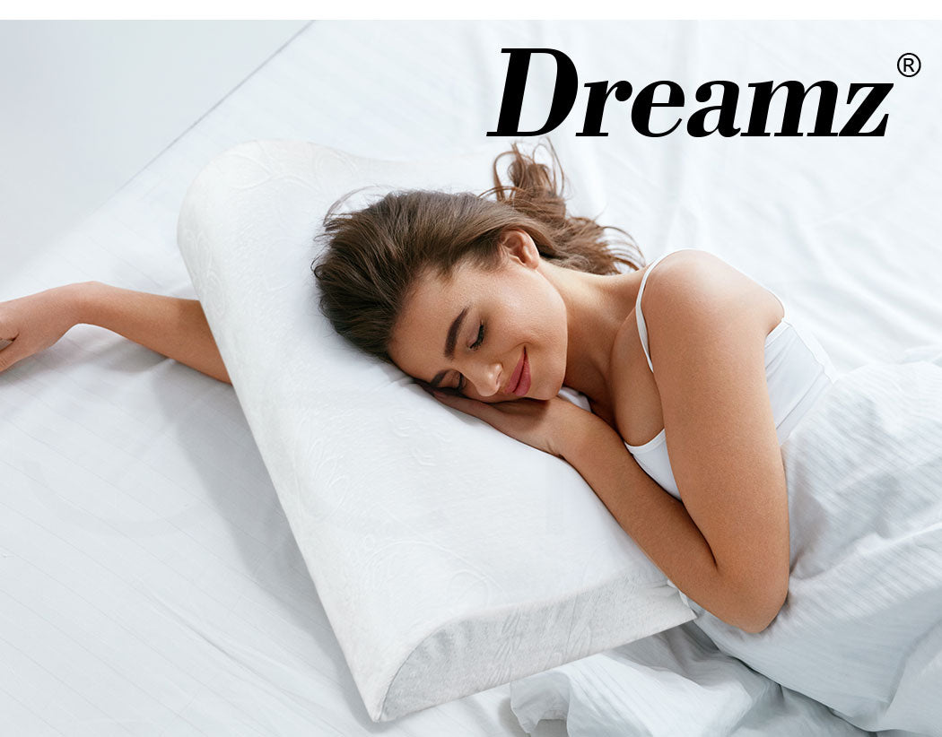 DreamZ Memory Foam Pillow Removable with 2X Comfort - Levede