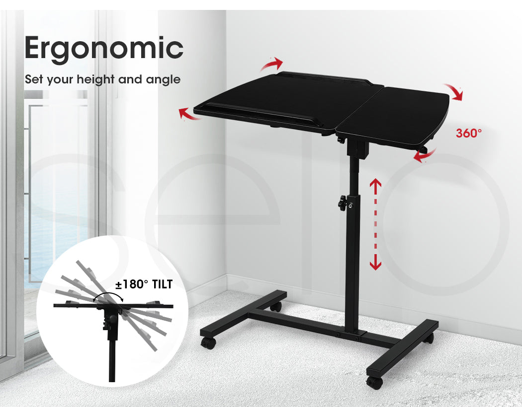 Levede Mobile Laptop Desk Adjustable - Levede