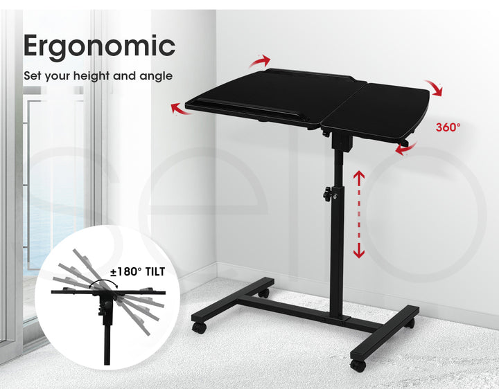 Levede Mobile Laptop Desk Adjustable - Levede