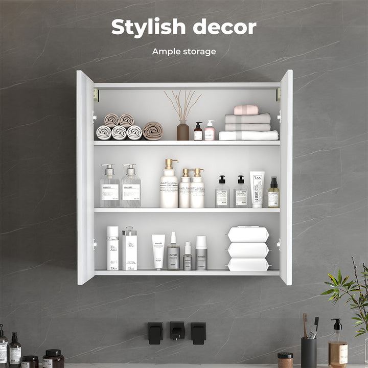Bathroom Mirror Cabinet - Wall Mounted