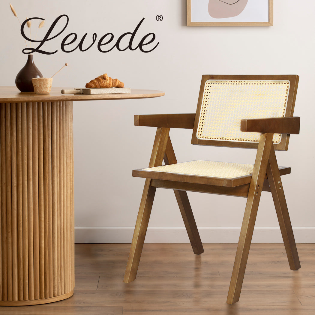 Levede Wicker Dining Chairs – Rattan