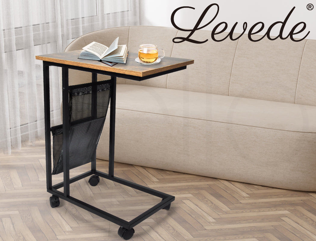 Levede Side Table Mobile Coffee Tables - Levede