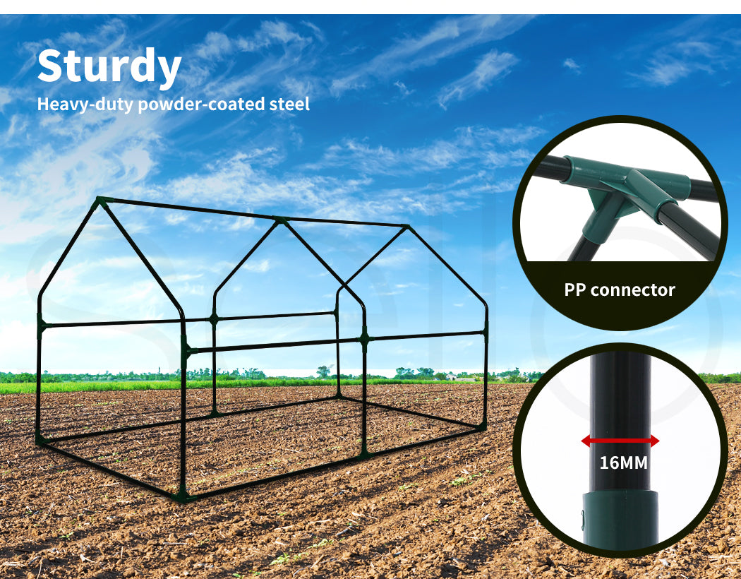 Levede Greenhouse Flower Garden Shed - Levede