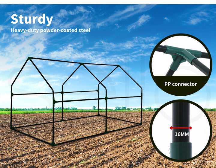 Levede Greenhouse Flower Garden Shed - Levede