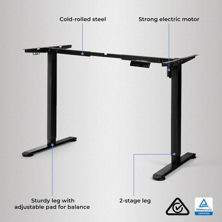 Motorised Standing Desk Adjustable 140cm