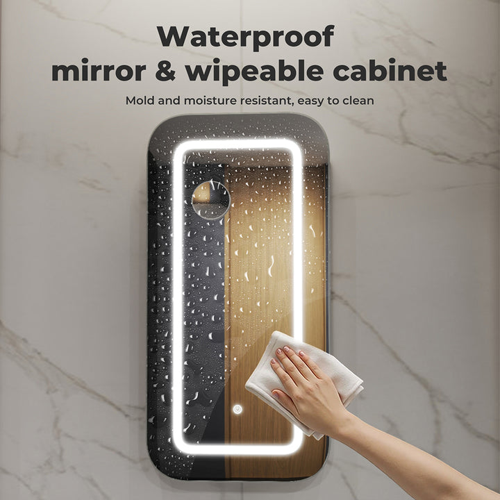 LED Bathroom Mirror Cabinet with Storage
