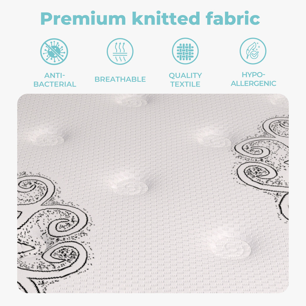 35cm Medium Firm Pocket Spring Mattress
