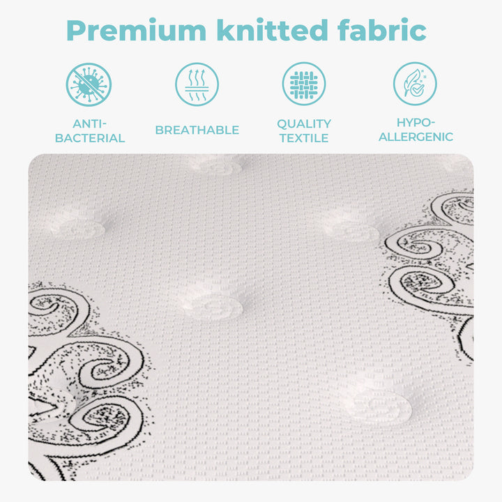 35cm Medium Firm Pocket Spring Mattress