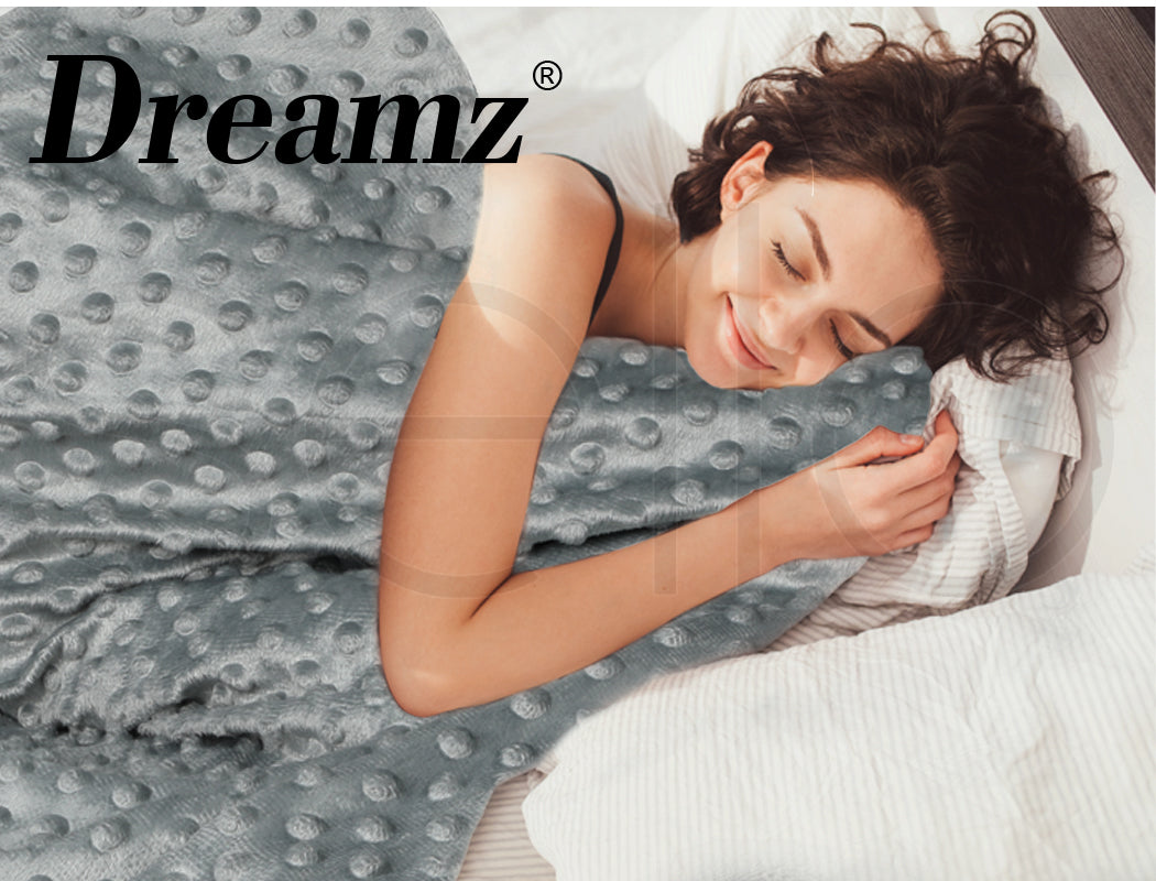 DreamZ Weighted Blanket Cover Quilt for Adults and Kids - Levede