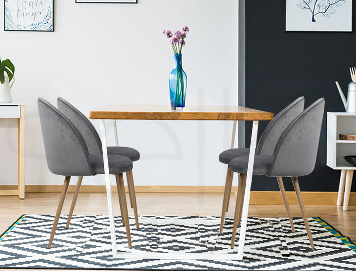 Levede 2x Dining Chairs Kitchen Cafe - French Style and Modern Designs