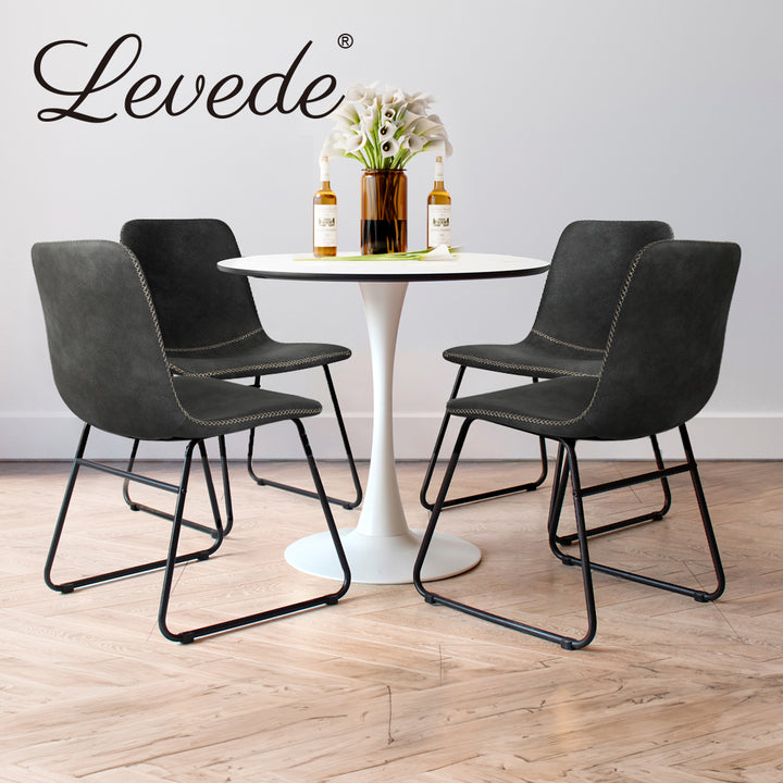 Levede 2x Dining Chairs Kitchen Table Set - Levede