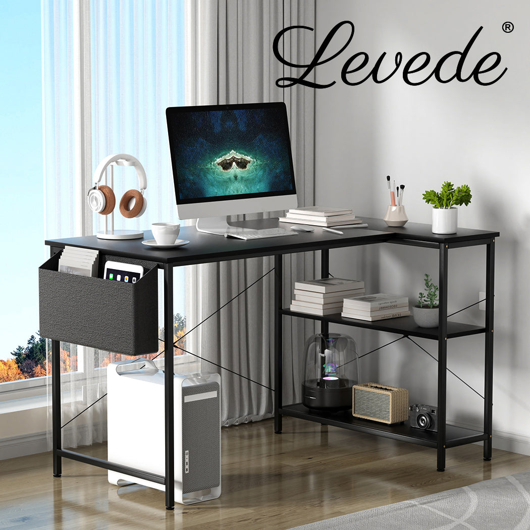 Levede L Shaped Computer Desk Corner Home Desk - Levede