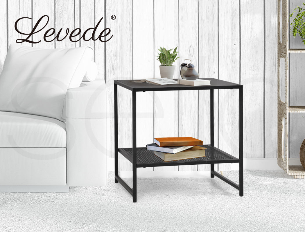 Levede Side Table Sofa End Table Open - Levede