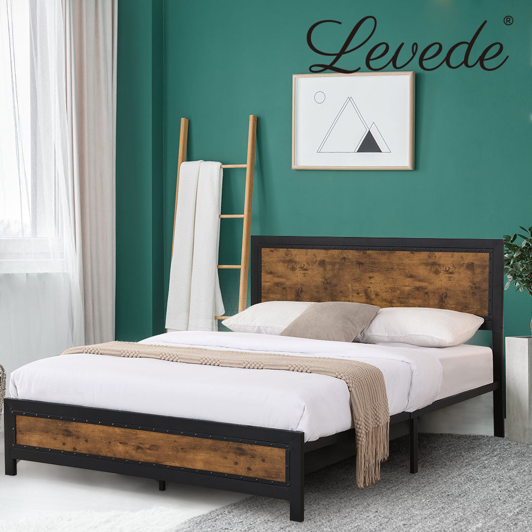 Levede Metal Bed Frame Mattress Base - Levede