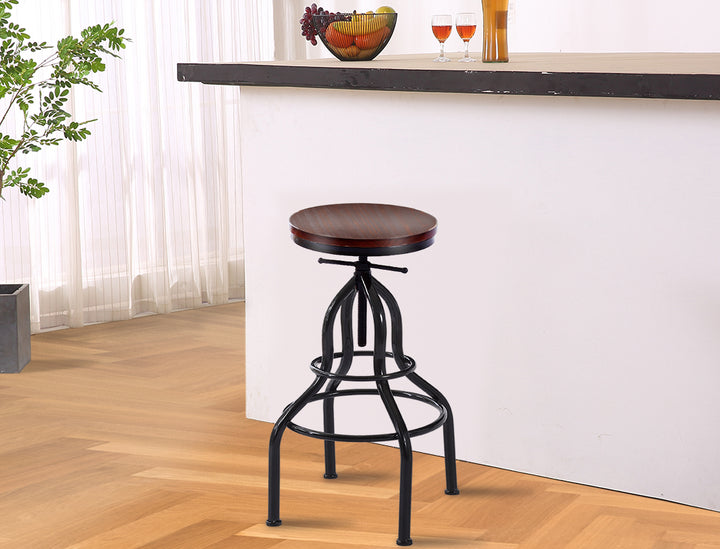 Levede 2x Industrial Bar Stools Kitchen - Levede