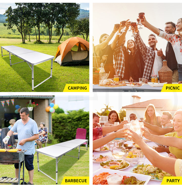 Levede Folding Camping Table Portable - Levede