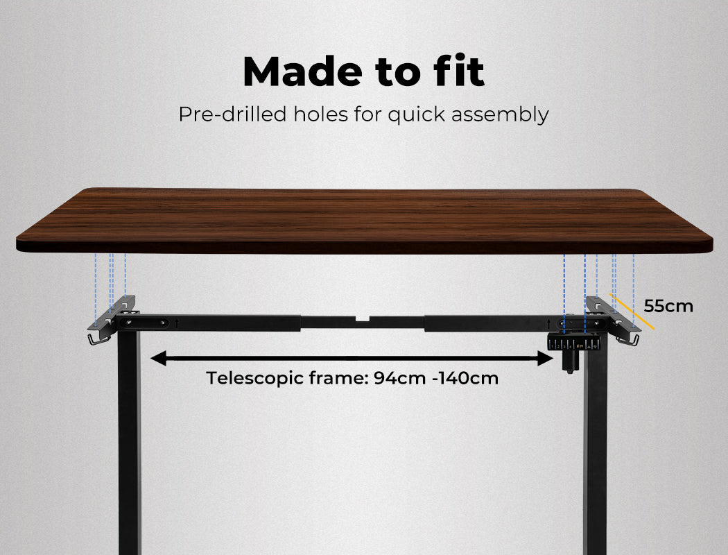 Levede Motorised Standing Desk Adjustable 140cm - Levede