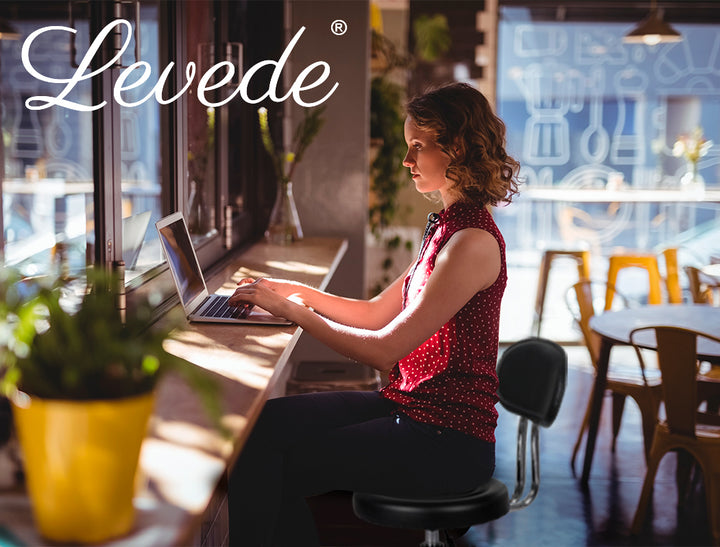 Levede Salon Stool Swivel Bar Stools - Levede
