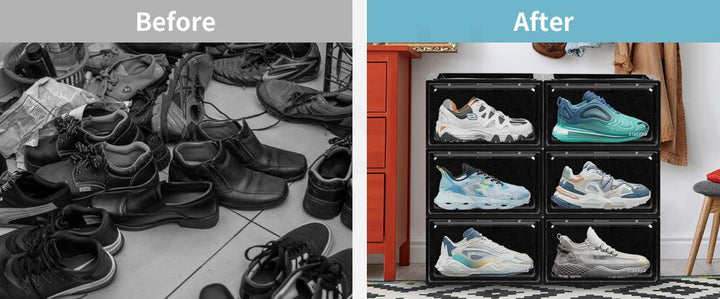 Magnetic Sneaker Display Case - Black