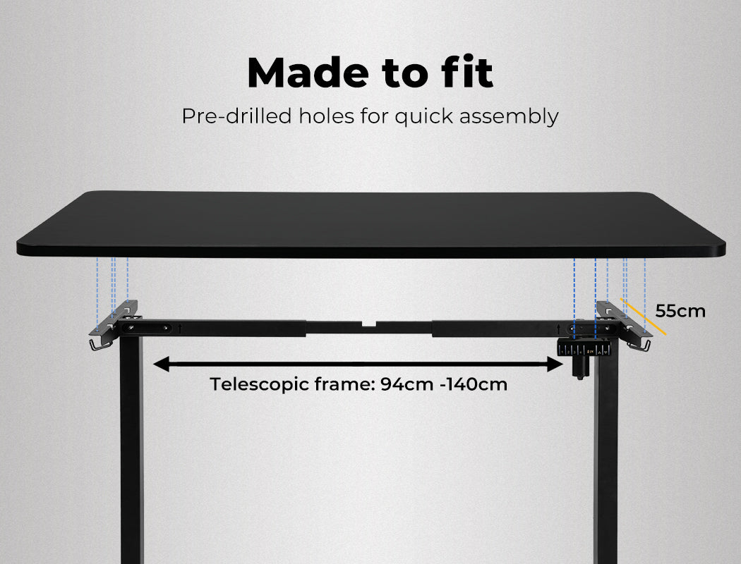 Motorised Standing Desk Adjustable 140cm