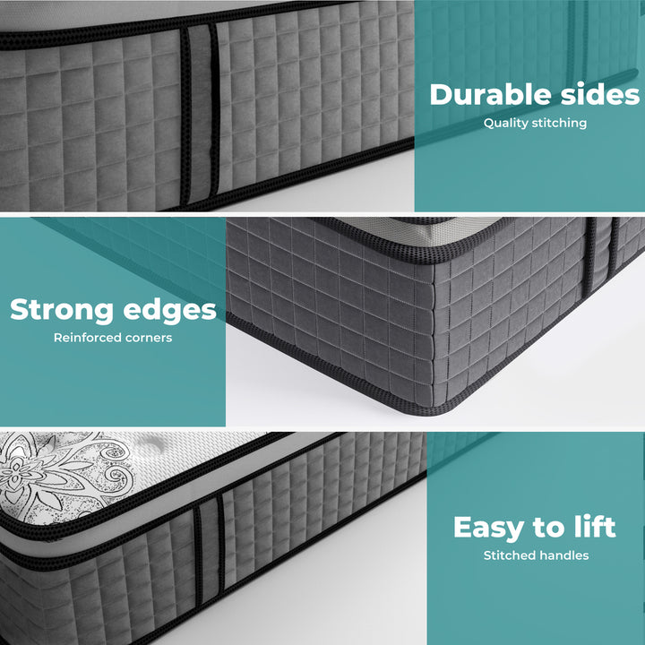 35cm Medium Firm Pocket Spring Mattress