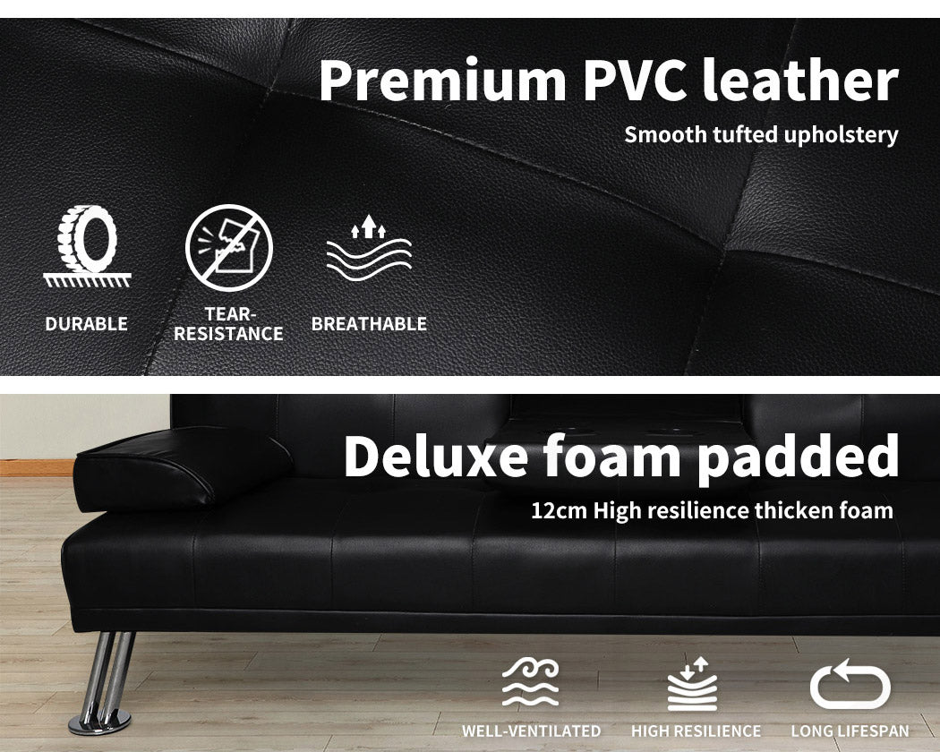 Levede Sofa Bed Adjustable Recliner - Levede