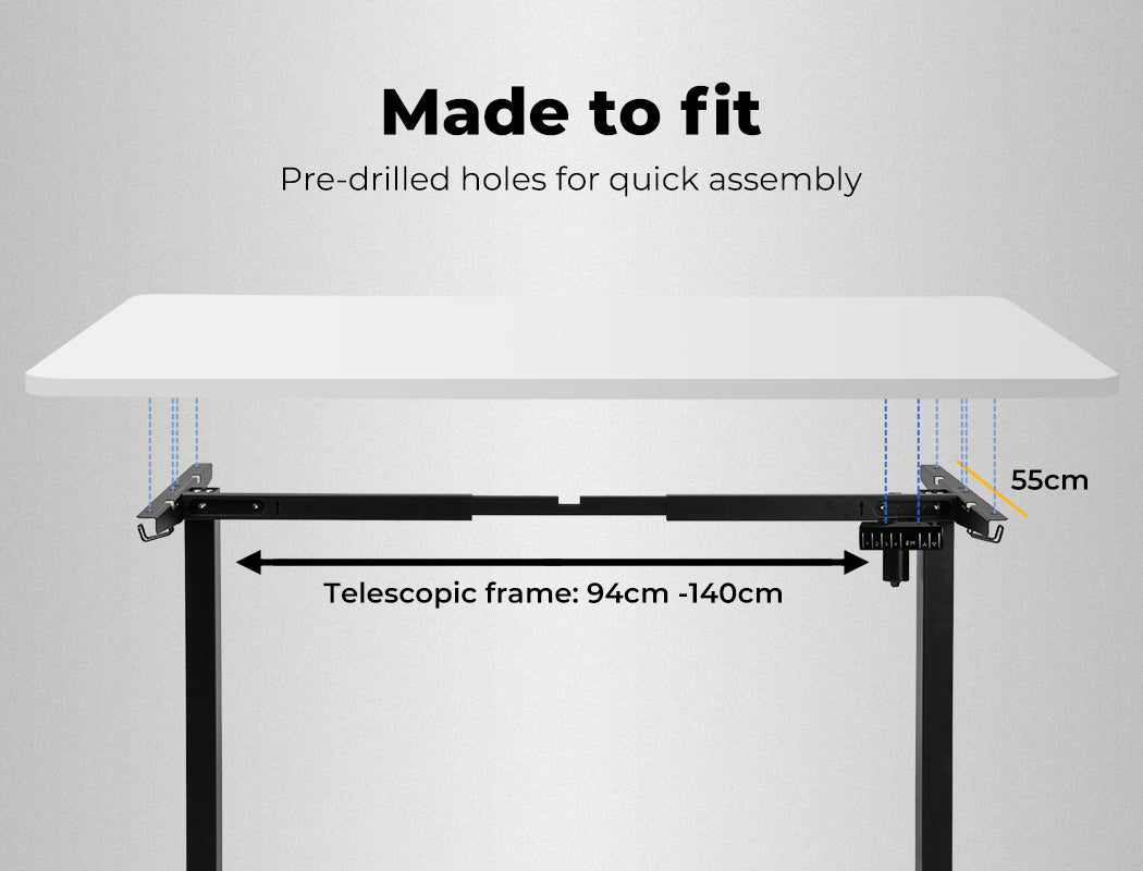 Levede Motorised Standing Desk Adjustable 140cm