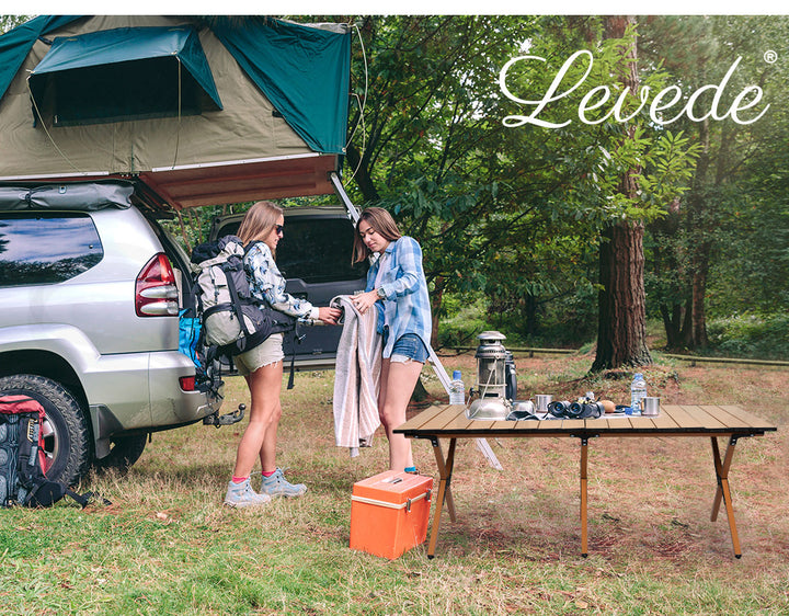 Levede Folding Camping Table - Portable and Foldable Design - Levede