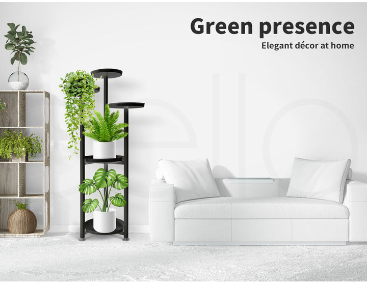 Levede Plant Stand Outdoor Indoor Flower - Large and Medium