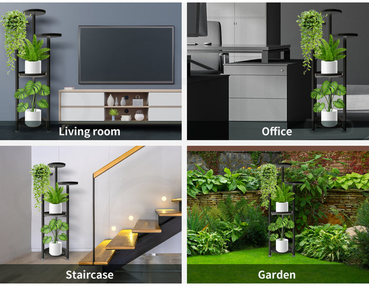 Levede Plant Stand Outdoor Indoor Flower - Large and Medium