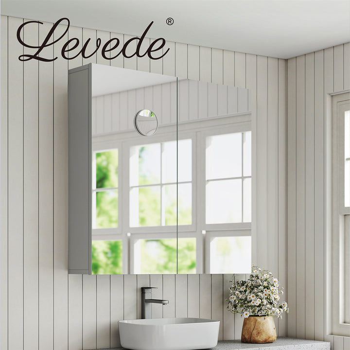 Bathroom Mirror Cabinet - Wall Mounted