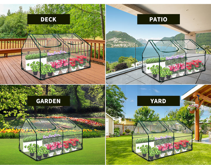 Levede Greenhouse Flower Garden Shed - Levede