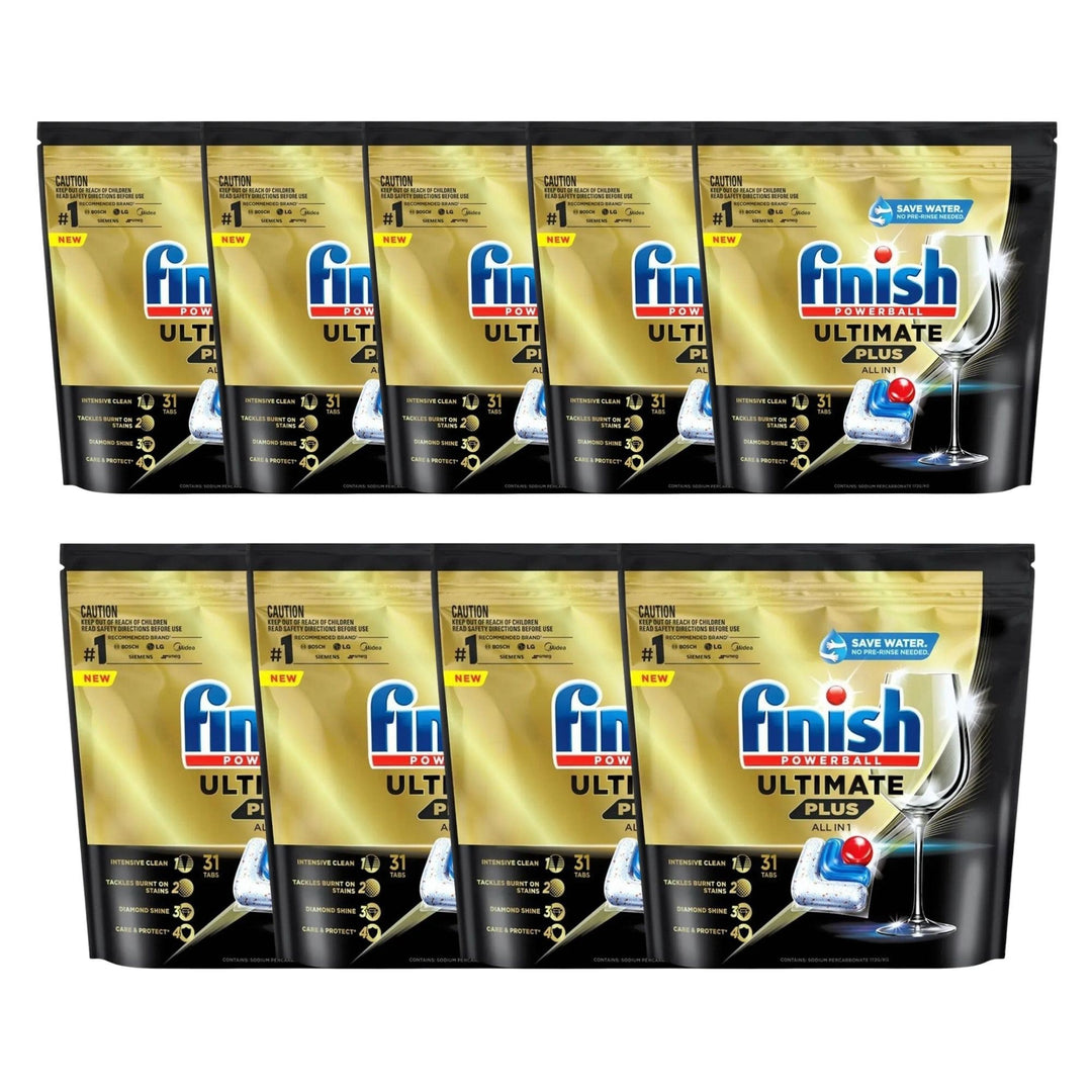Finish Ultimate Plus 38c/Tab x 279 Dishwasher Tablets.