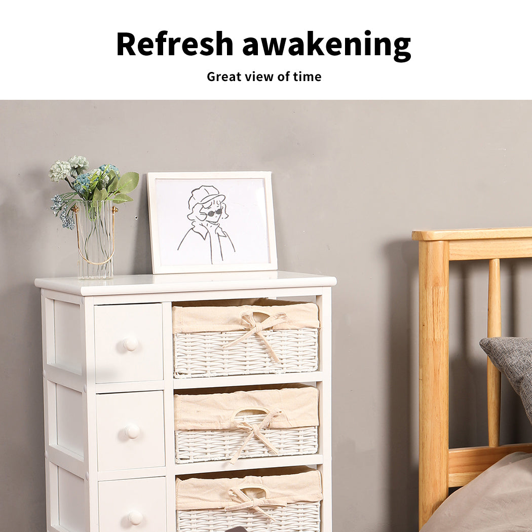 Levede Storage Cabinet Side Table Bedside 