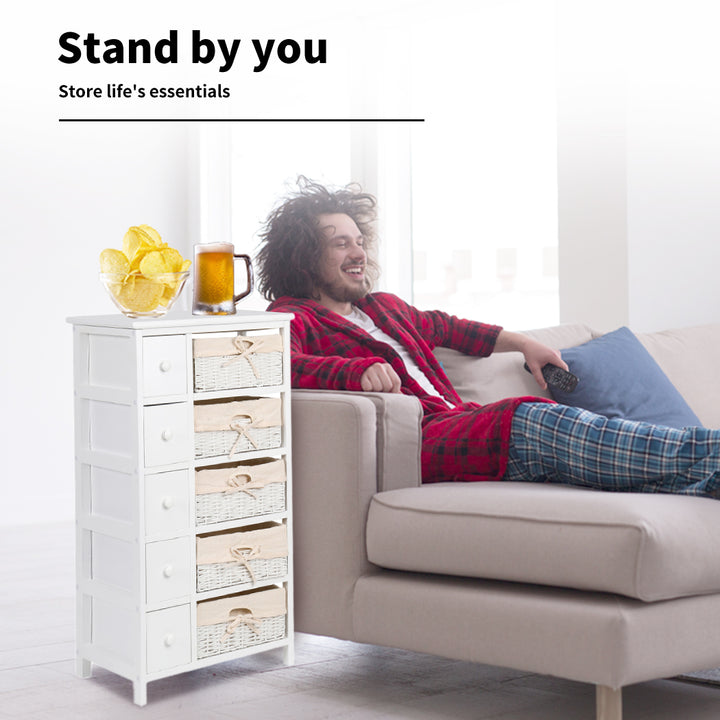 Levede Storage Cabinet Side Table Bedside