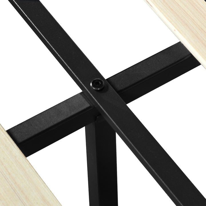 White Queen Bed Frame Joint