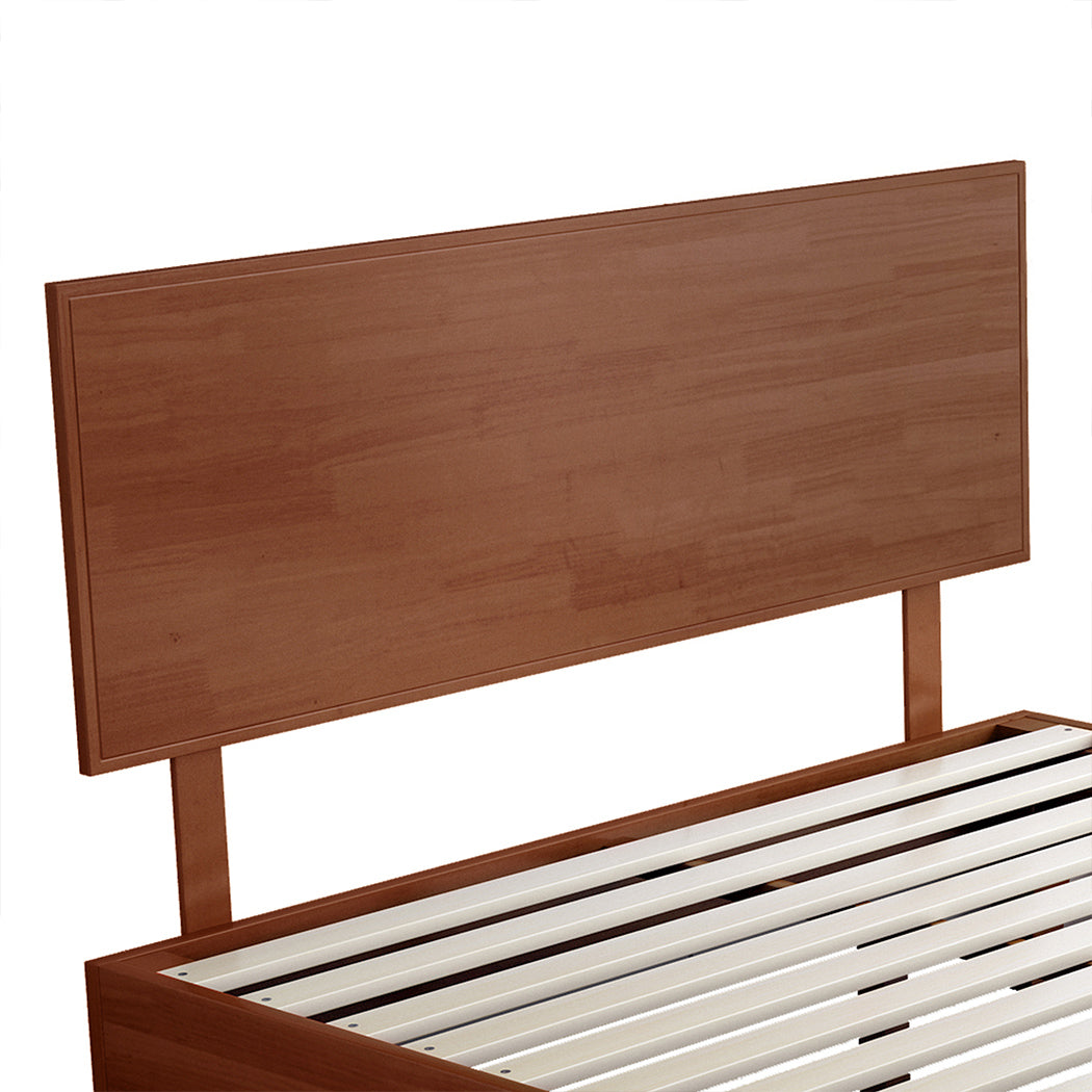 Wooden Bed Frame Headboard
