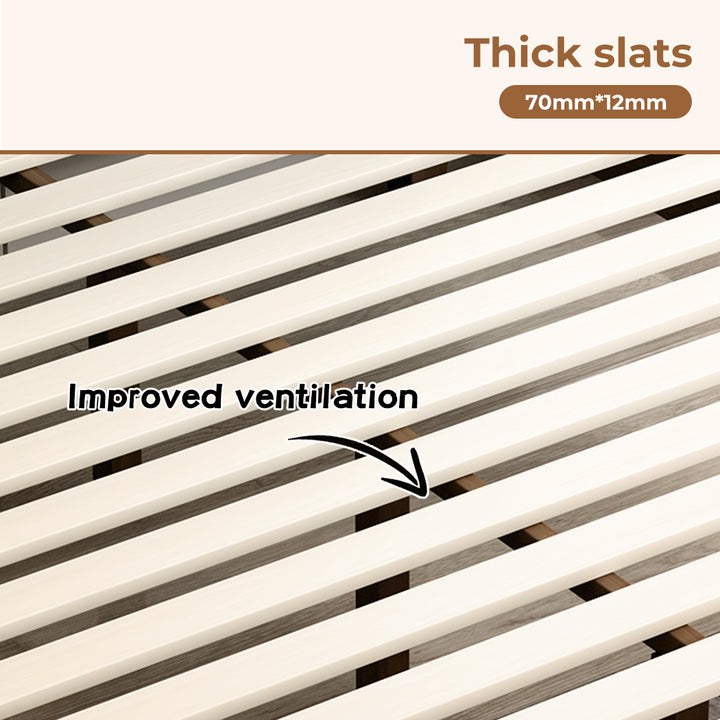 Wooden Bed Frame Slats