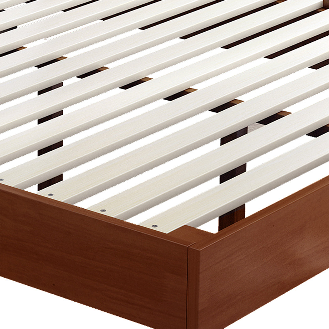 Wooden Bed Frame corner